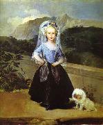 Francisco Jose de Goya Maria Teresa de Borbn y Vallabriga USA oil painting reproduction